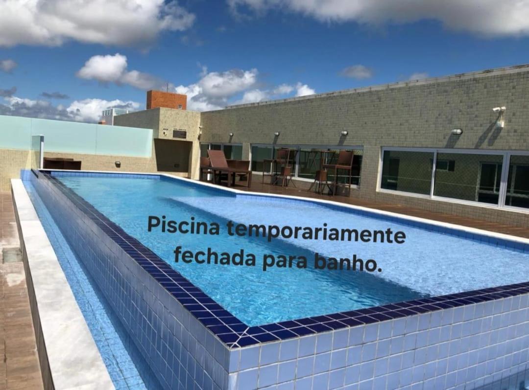 Confortavel Flat Com Piscina De Borda Infinita Na Cobertura Кабедело Екстериор снимка